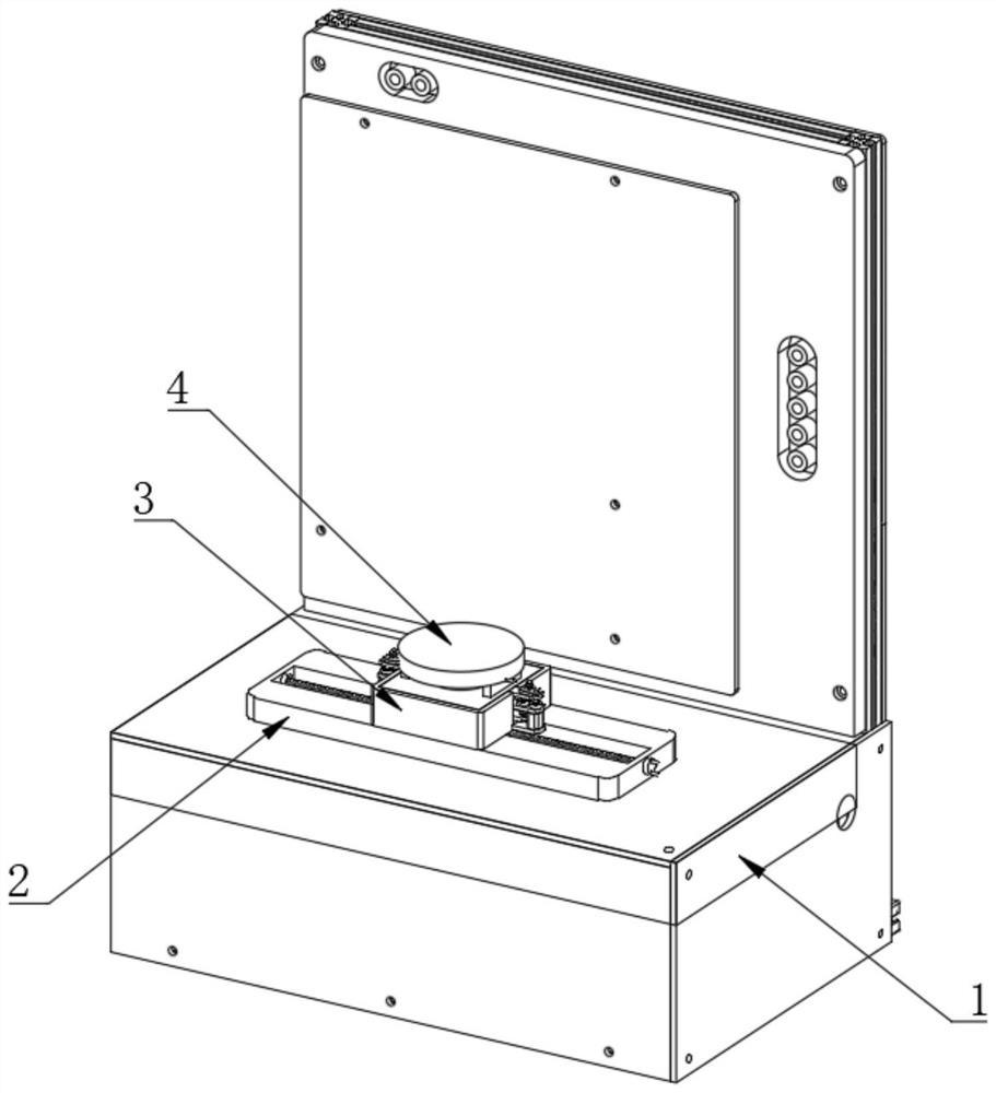 Experimental equipment for measuring internal stress of solid-state battery based on neutron diffraction