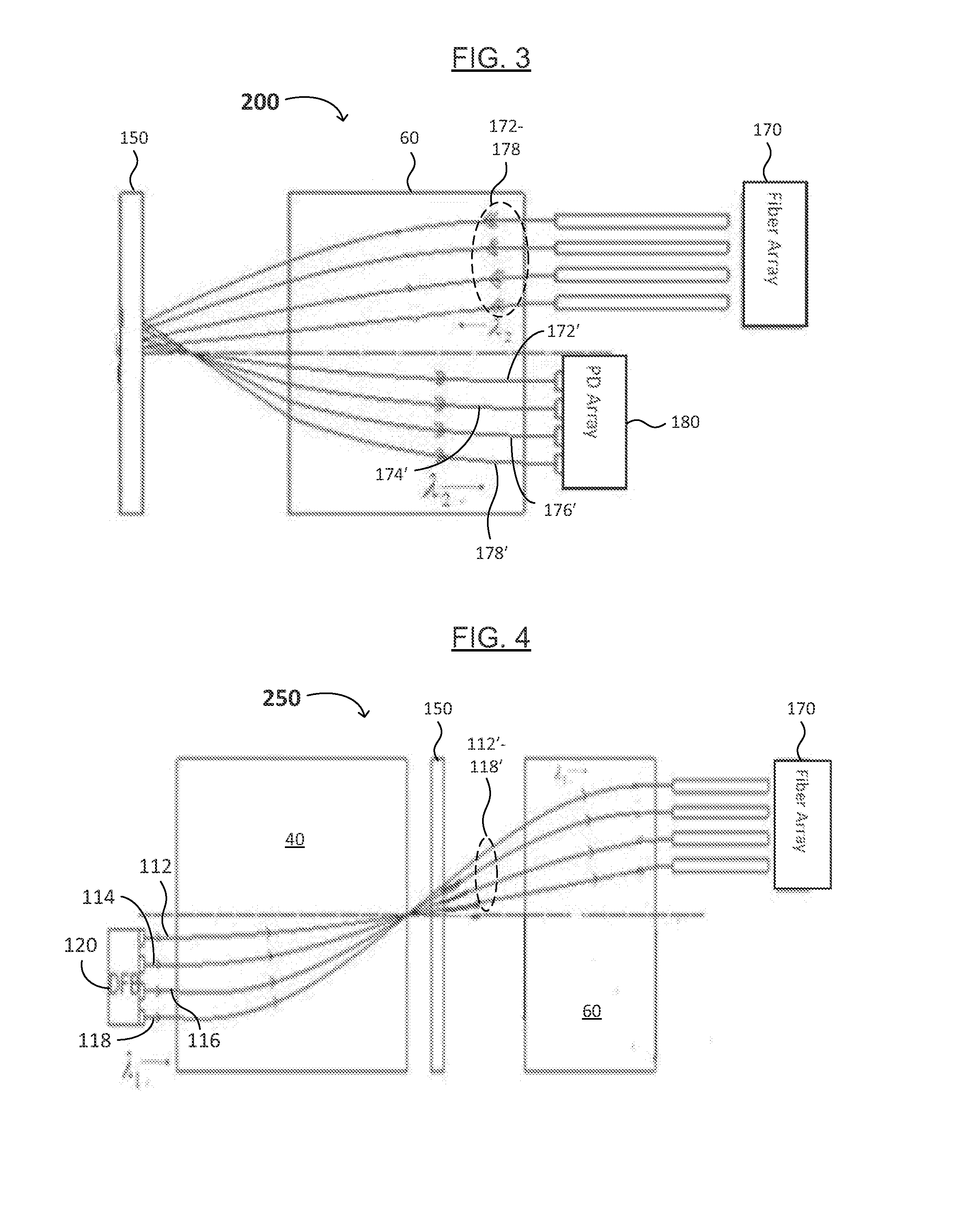 NxN PARALLEL OPTICAL TRANSCEIVER