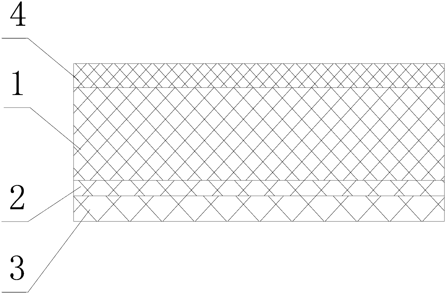 Solar cell rear panel and production method thereof