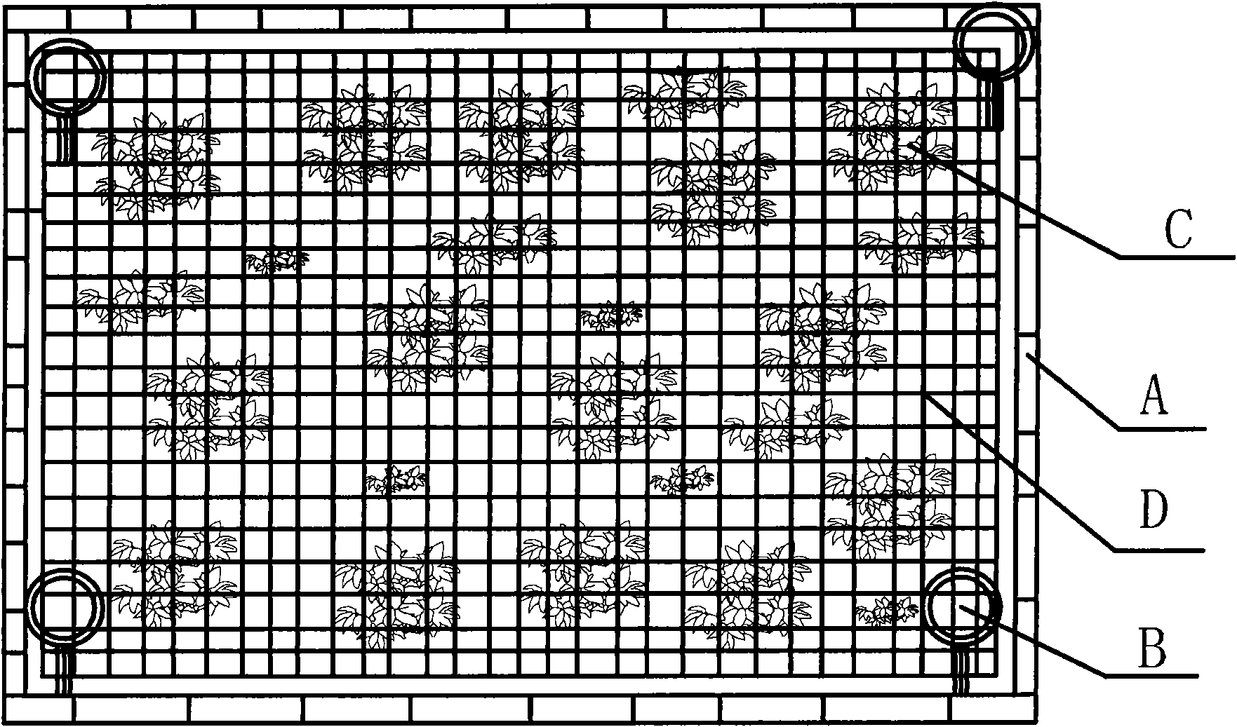 Lightweight detachable composite ecological floating island and constructing method thereof