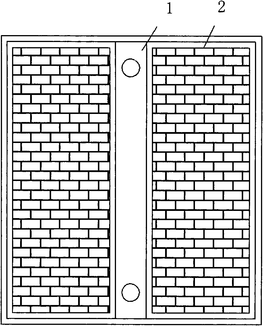 Rainwater runoff strengthening treatment and recycling parking space and sidewalk system