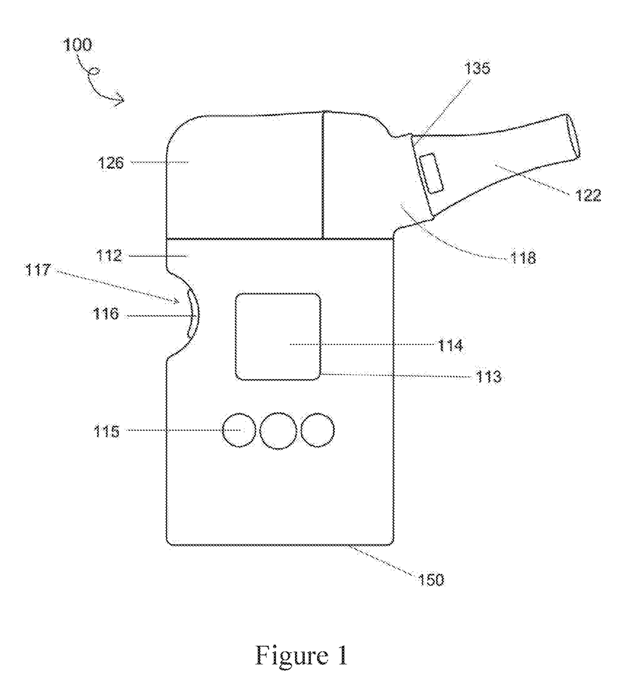 Handheld nebulizer