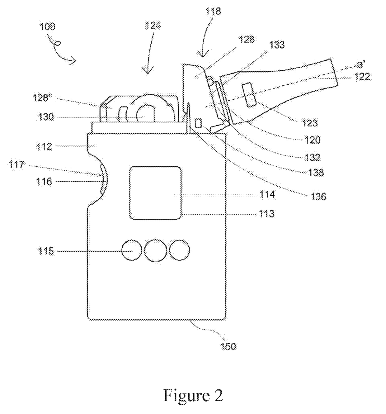 Handheld nebulizer