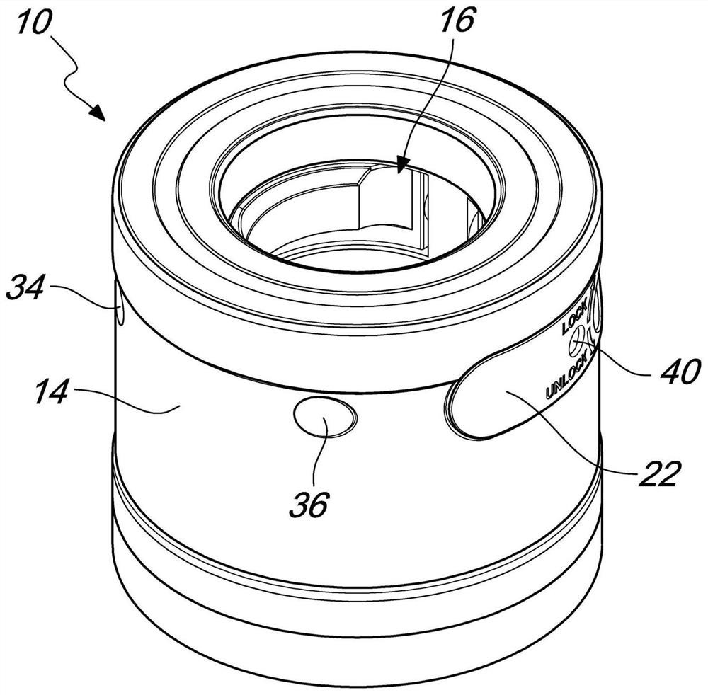 Locking device for workpiece suitable for machining on machine tool