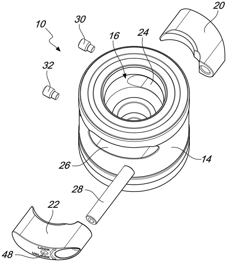 Locking device for workpiece suitable for machining on machine tool