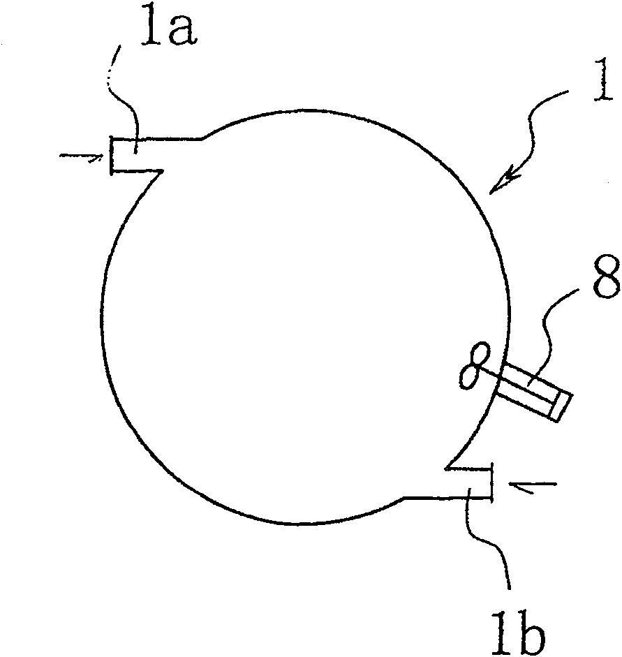 Slurry feeding device in front of stove burning petroleum water coke slurry