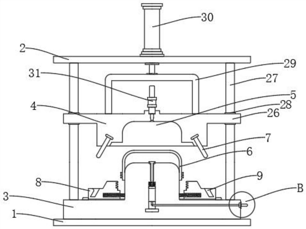 Demolding device for injection molding production of daily necessities and using method thereof