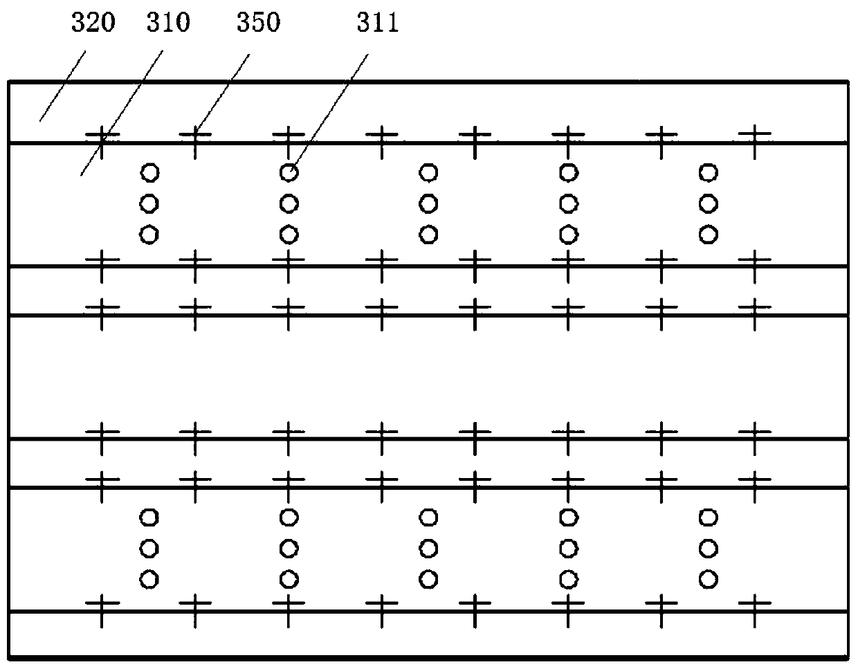 Construction method for vertical waterproof construction joint