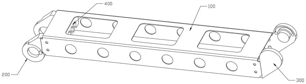 Folding cable drag chain system for lifting unit