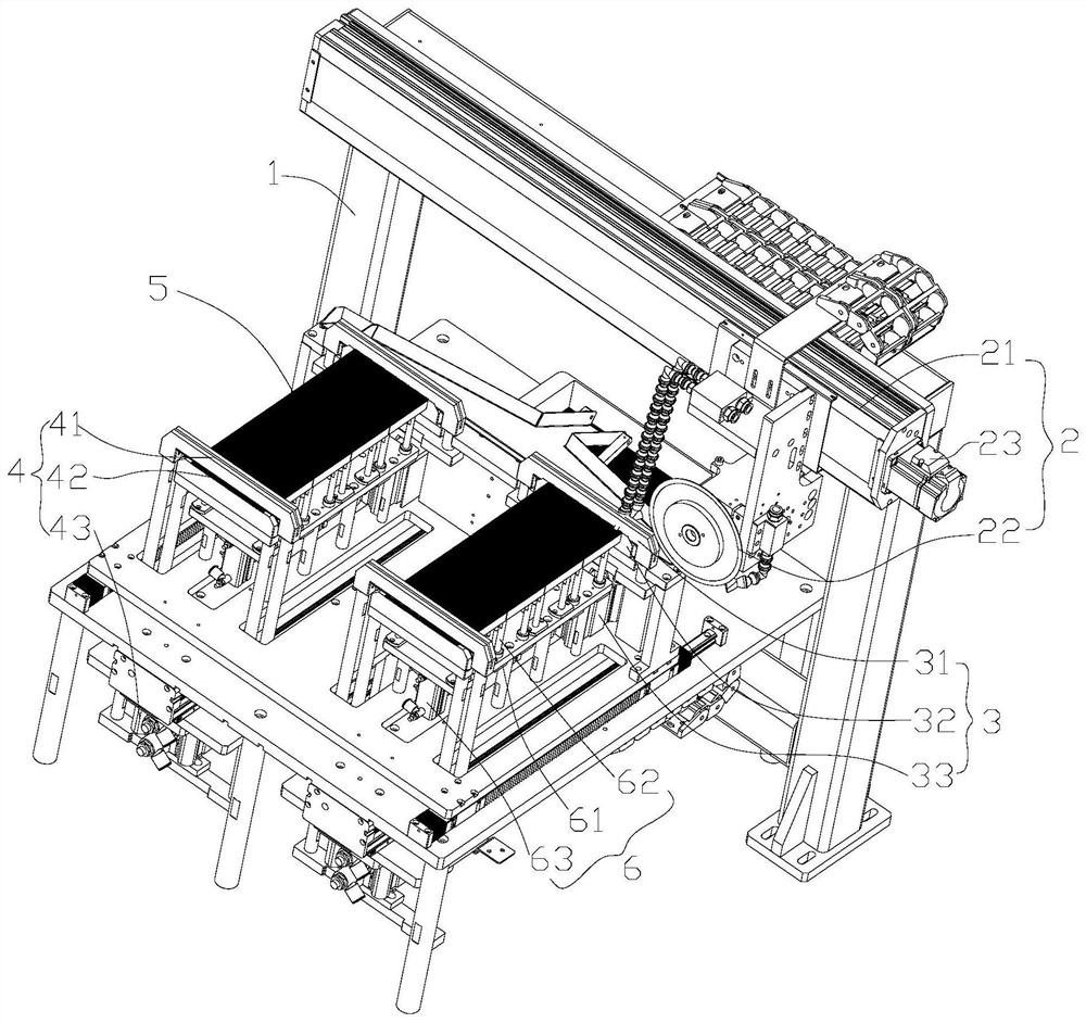 Full-automatic multi-bar feeding and cutting device and method