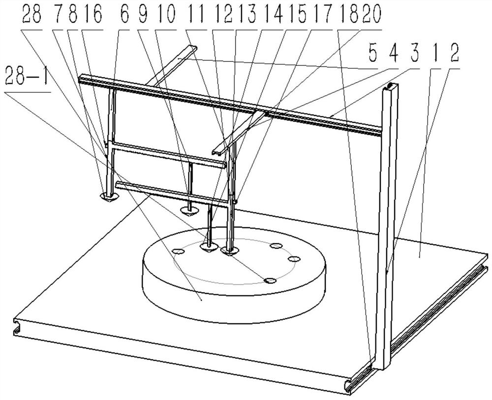 A method for measuring the diameter of a circle passing through the center of the blade surface of a cutting knife