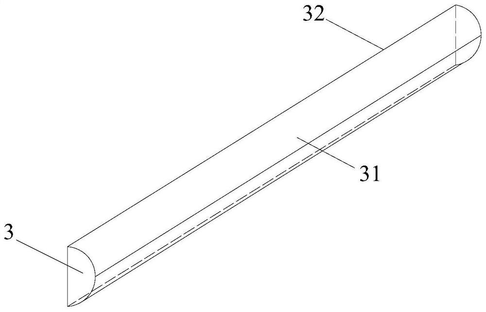 Concrete pavement crack induction method and concrete pavement structure