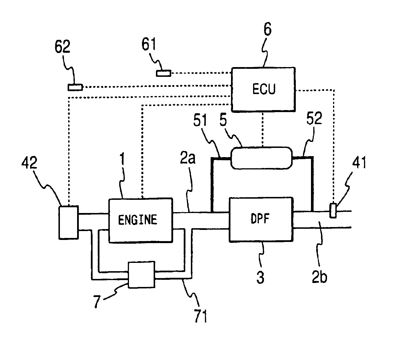 Exhaust gas cleaning system of internal combustion engine