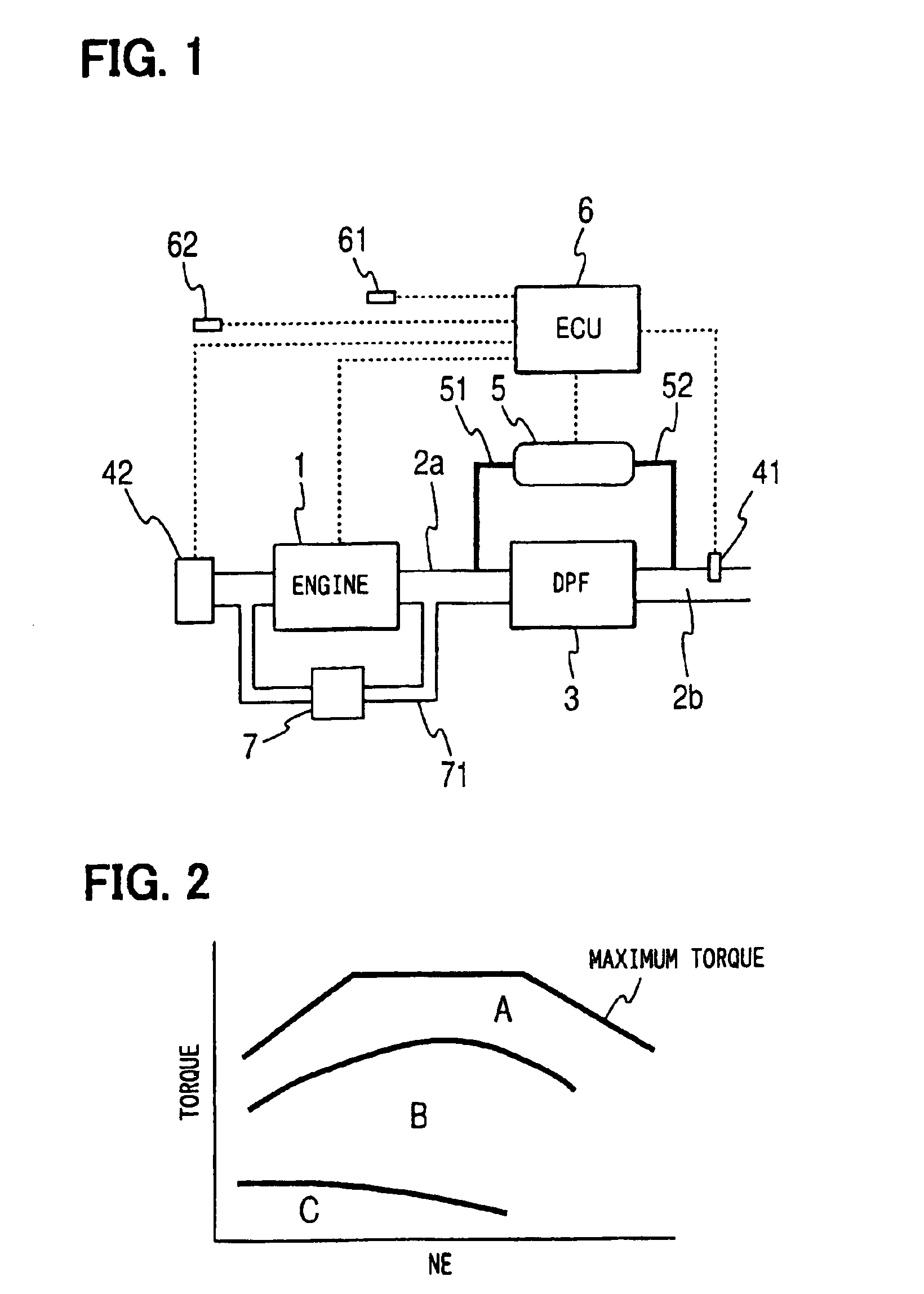 Exhaust gas cleaning system of internal combustion engine