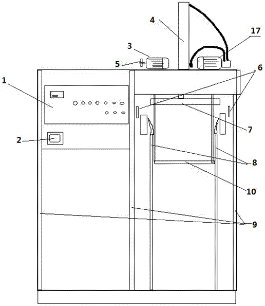 Automatic stacking and packing all-in-one machine