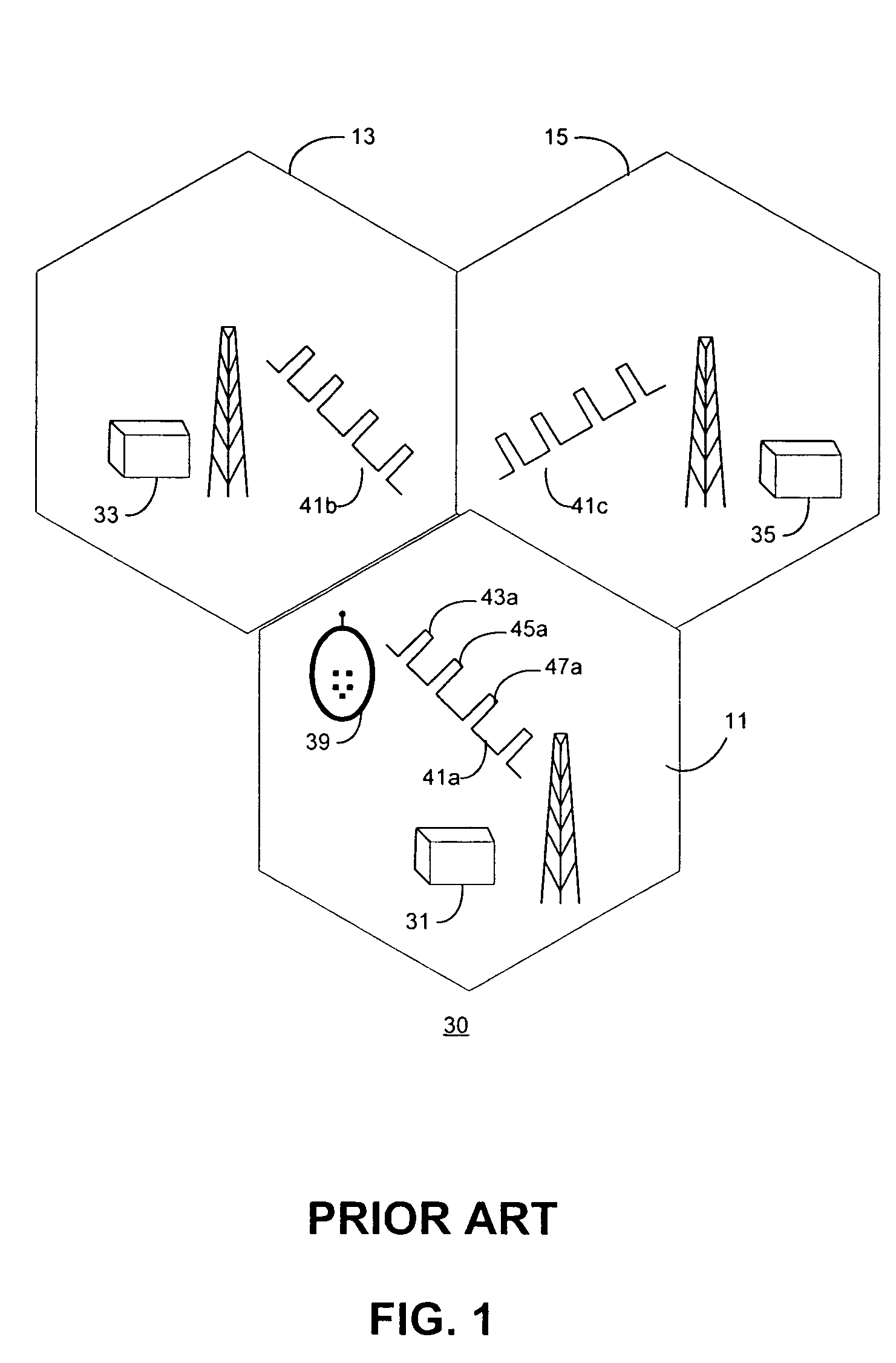 Signaling mechanism for handover in digital broadcasting