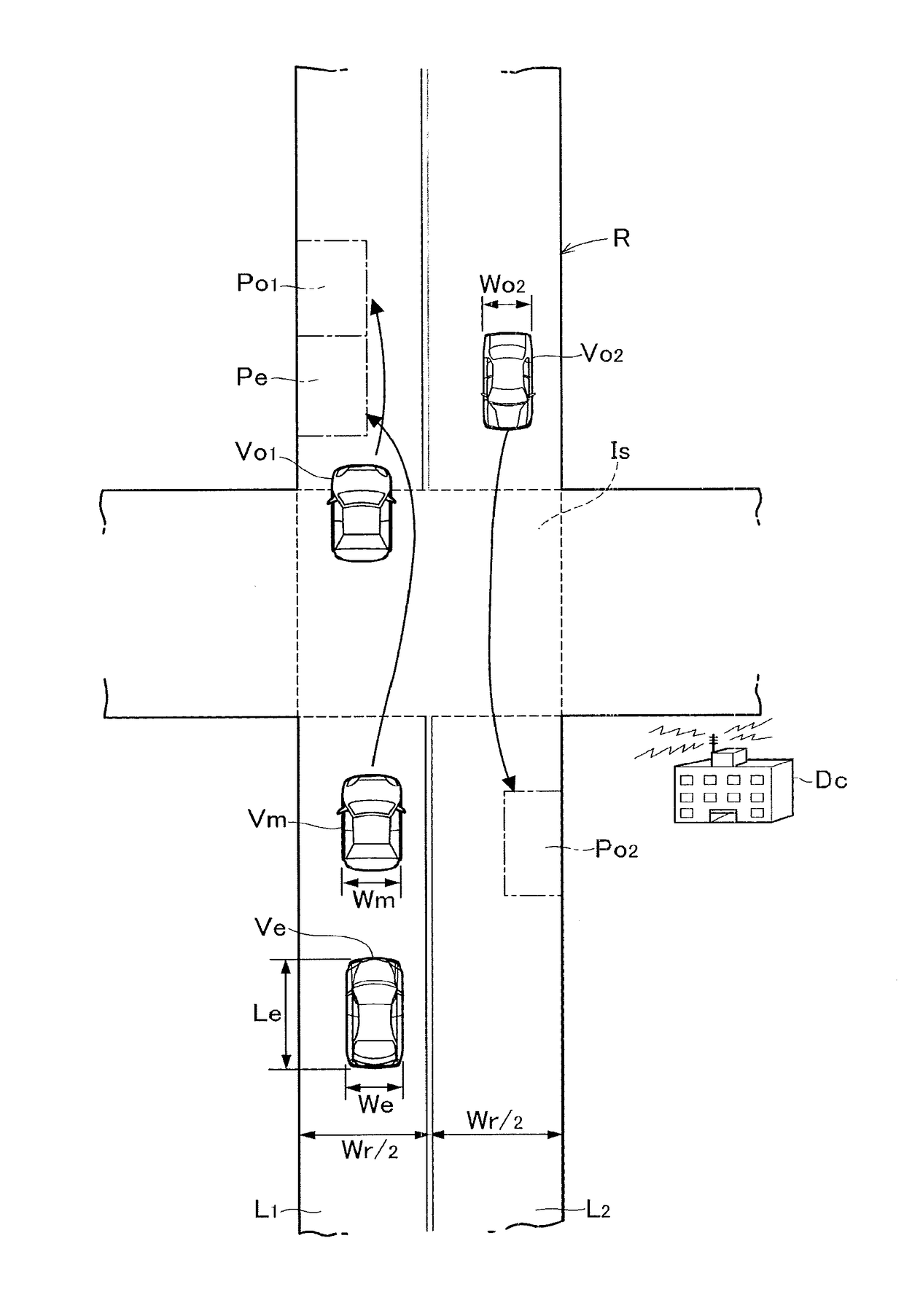 Yeilding action assistance system