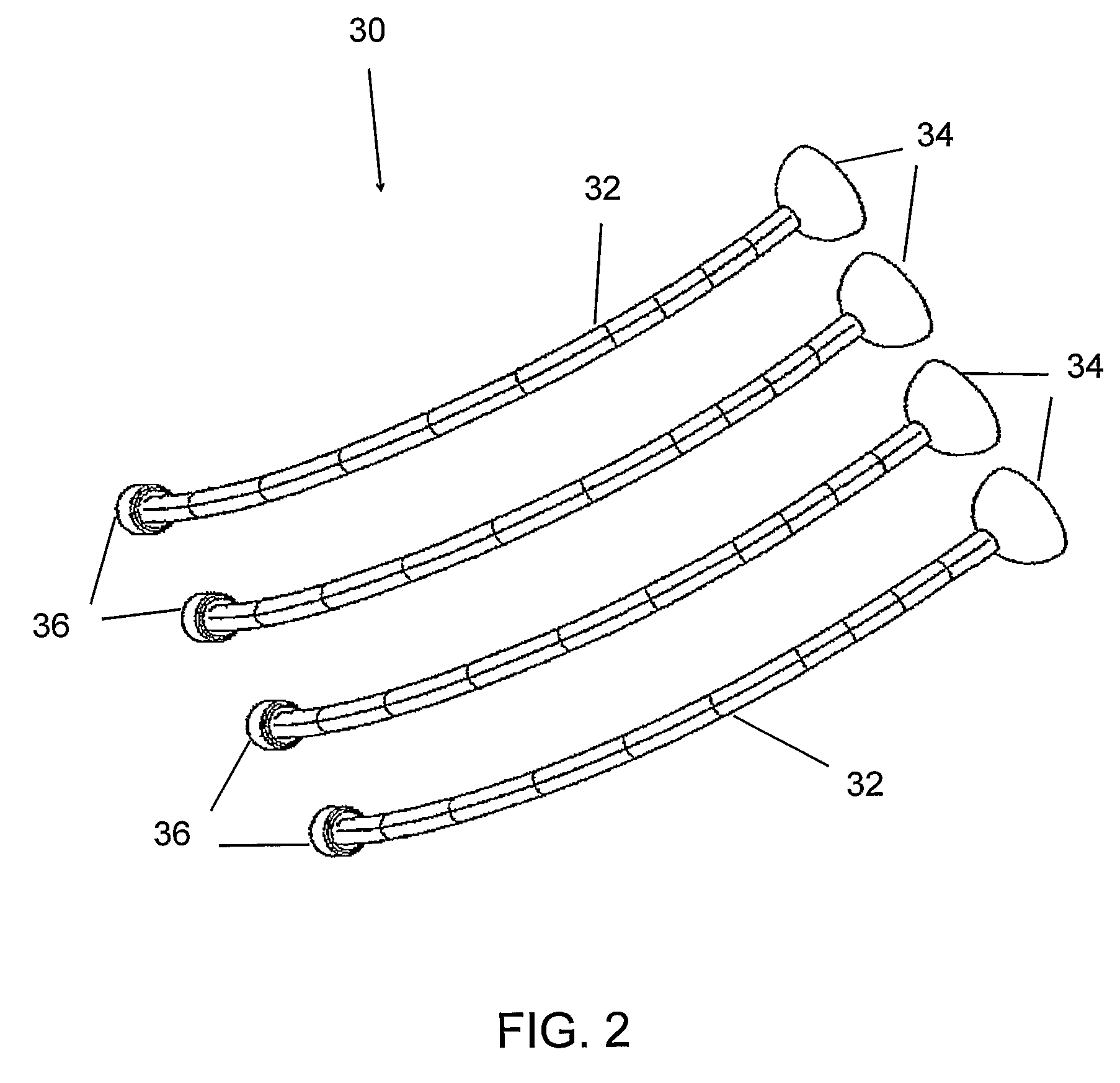 Structure for mounting chandelier arms