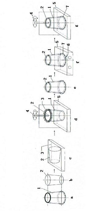 Method for testing permeability resistance of concrete