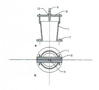 Method for testing permeability resistance of concrete