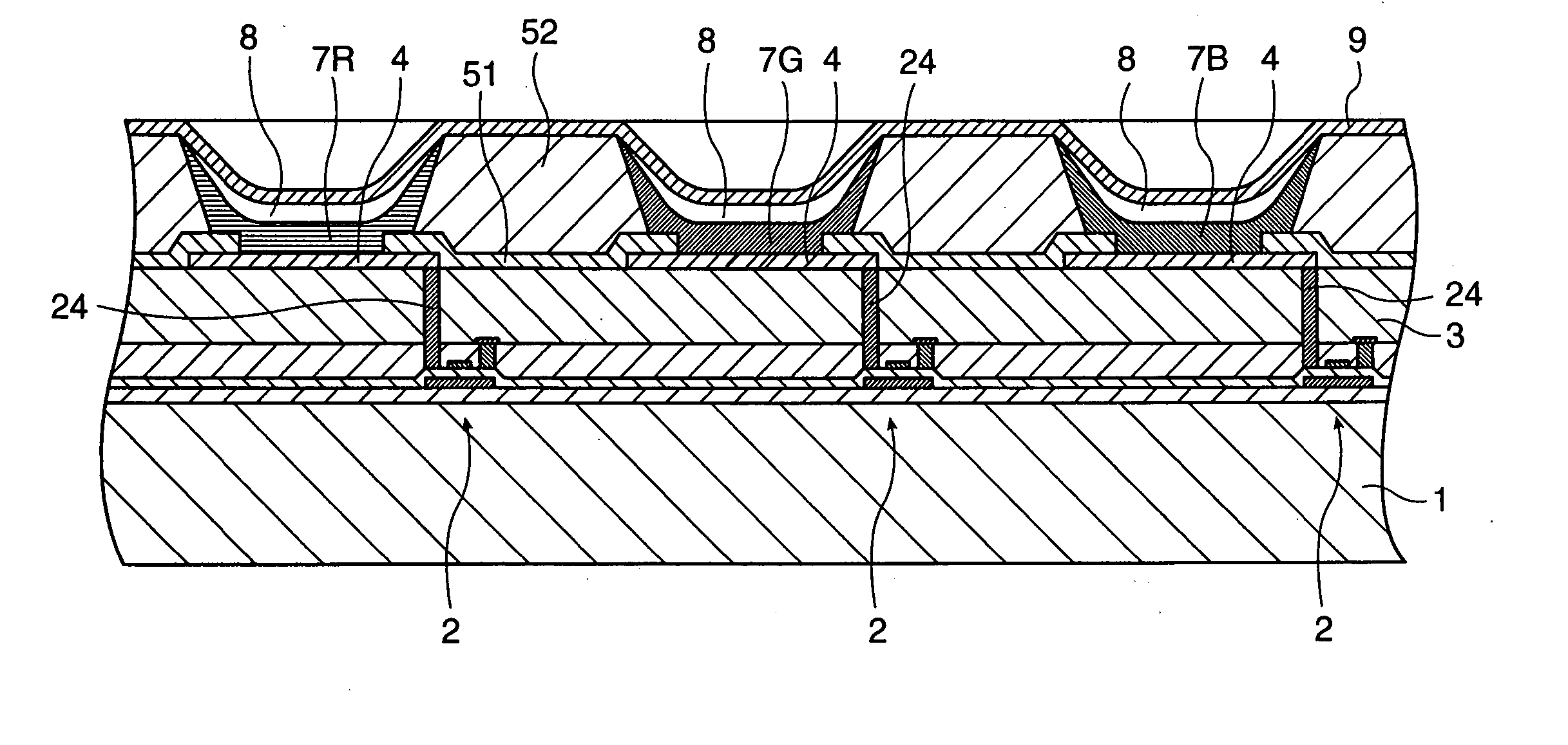 Organic light-emitting device, manufacturing method thereof, and electronic apparatus thereof