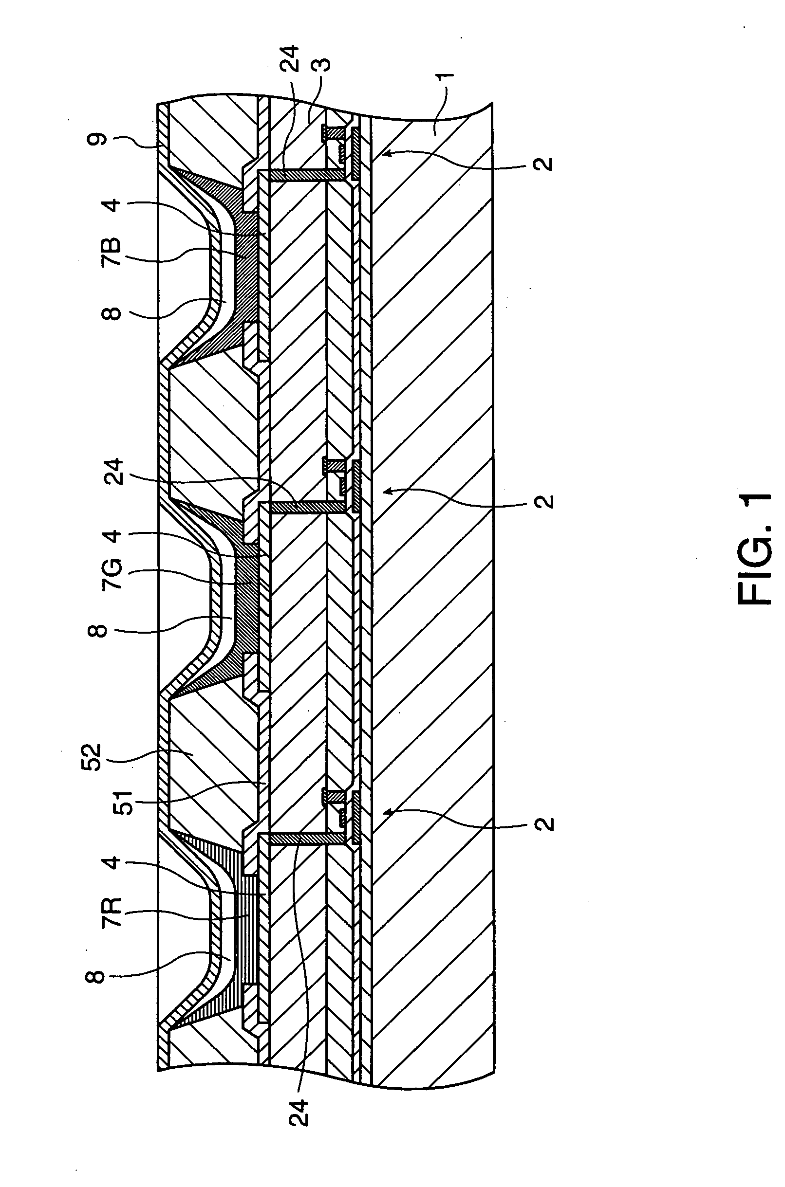 Organic light-emitting device, manufacturing method thereof, and electronic apparatus thereof