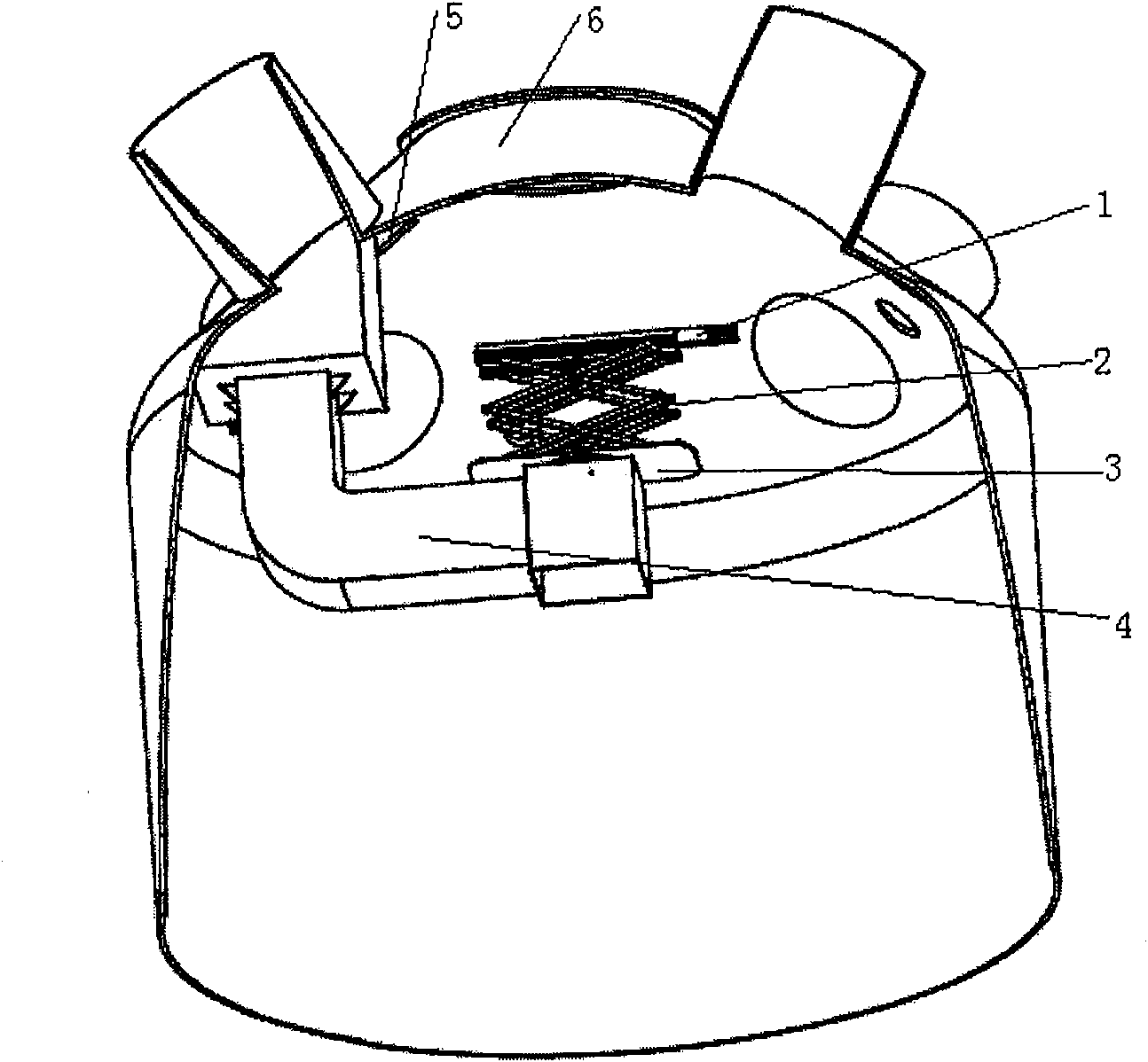 Blast-furnace furnace-arch maintenance robot movement mechanism