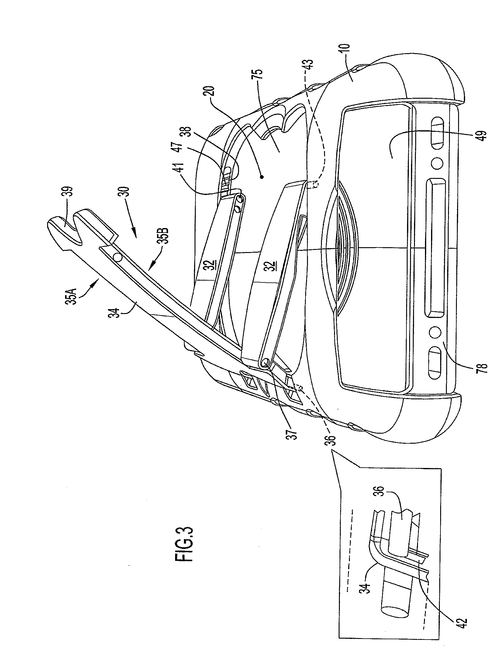 Holder for Electronic Device with Support