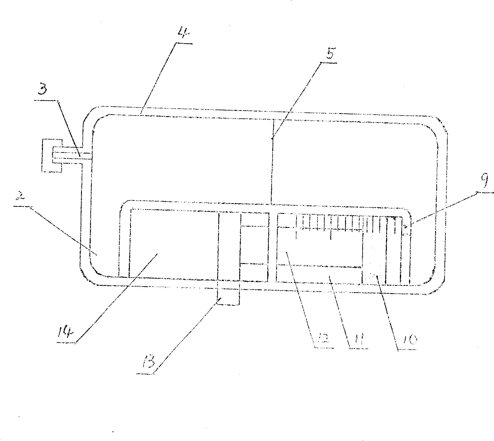 Intelligent cerebrospinal fluid displacement instrument