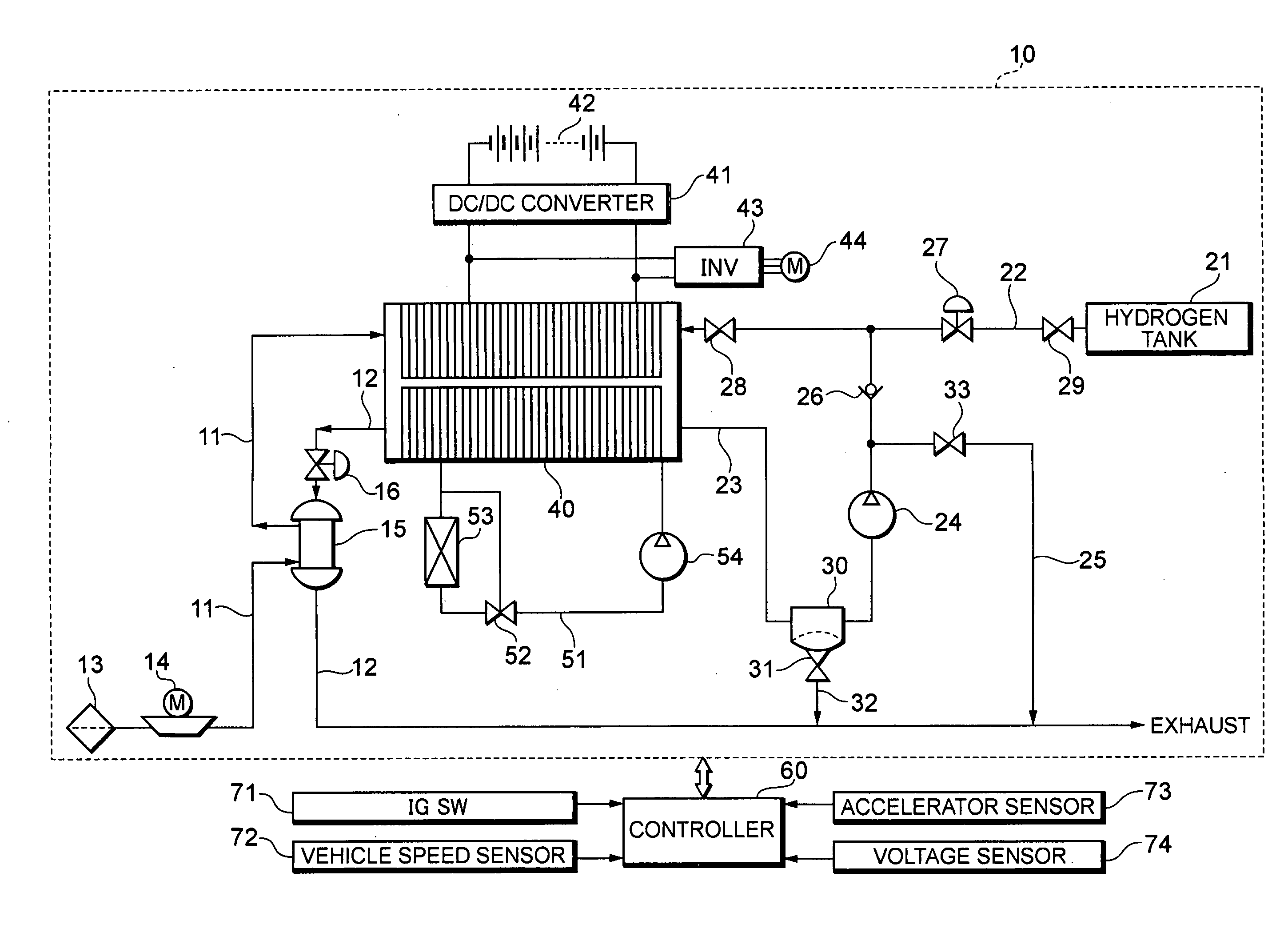 Fuel Cell System and Mobile Body