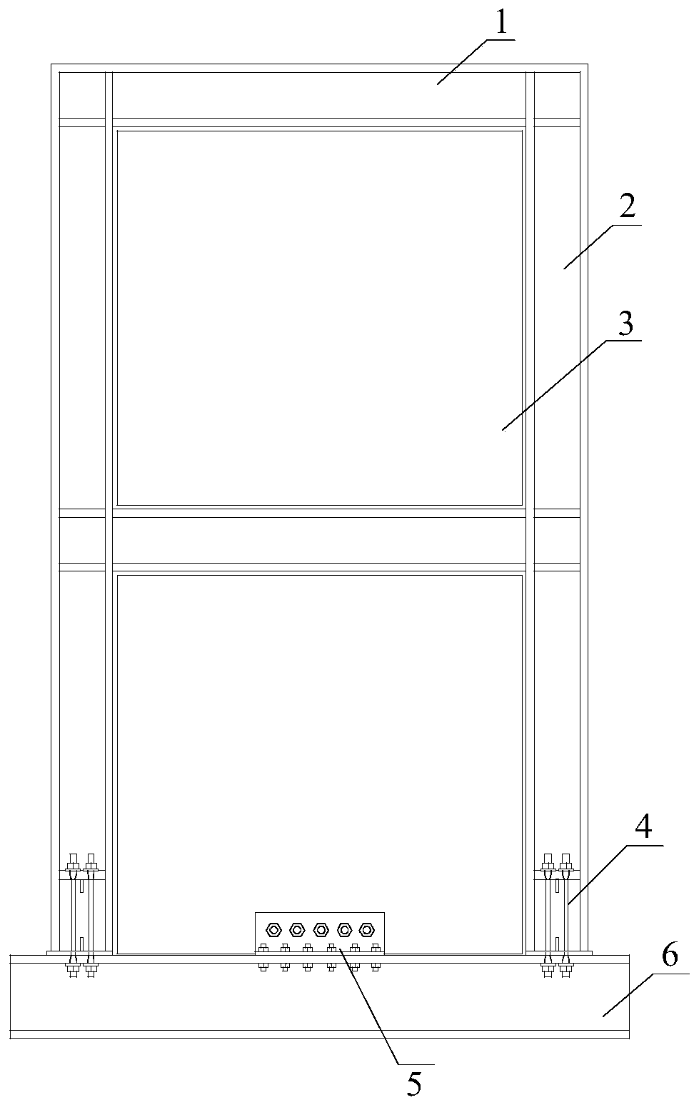 A self-resetting steel plate shear wall based on a superelastic shape memory alloy screw