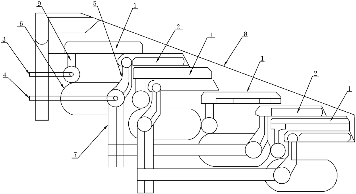 Integrated water-cooled grate