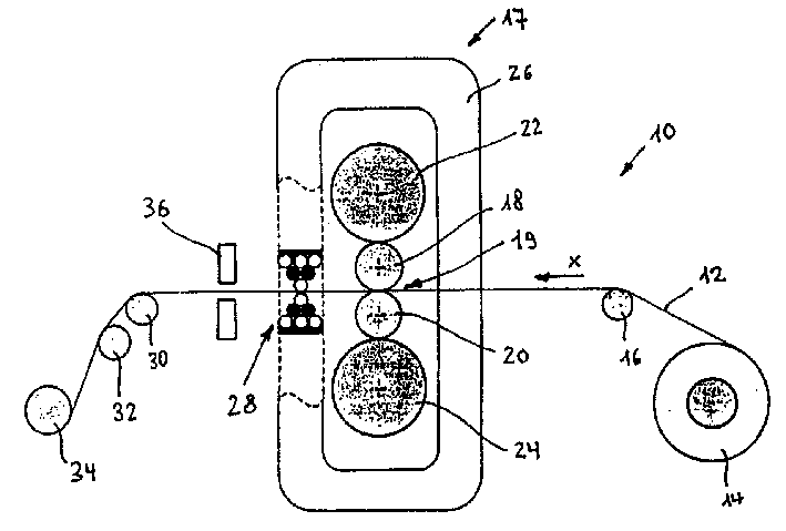 Method and installation for the production of an aluminum sheet with a textured surface