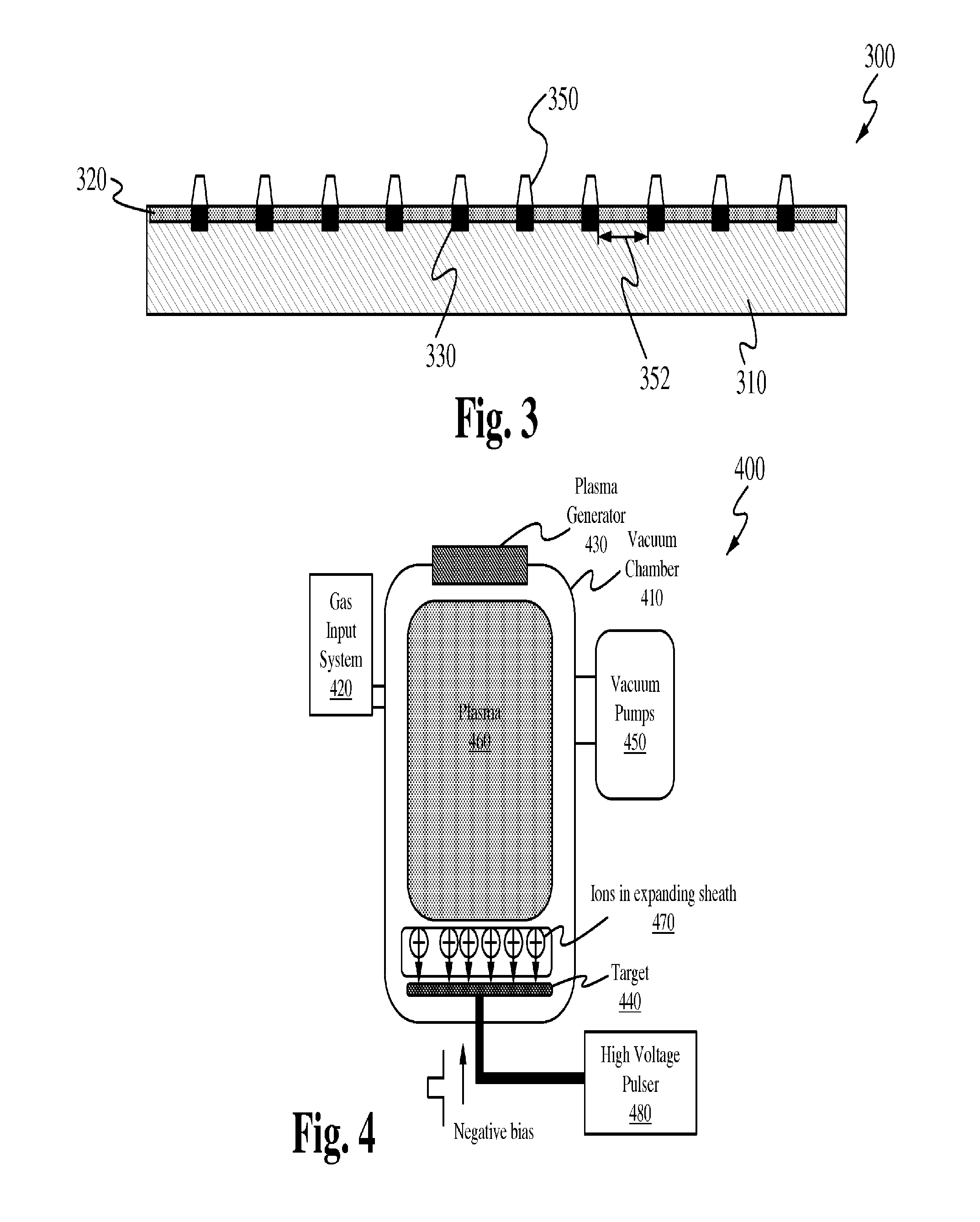 Method for ion implant using grid assembly