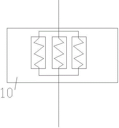 Solar regenerative system with serially arranged radiating tubes