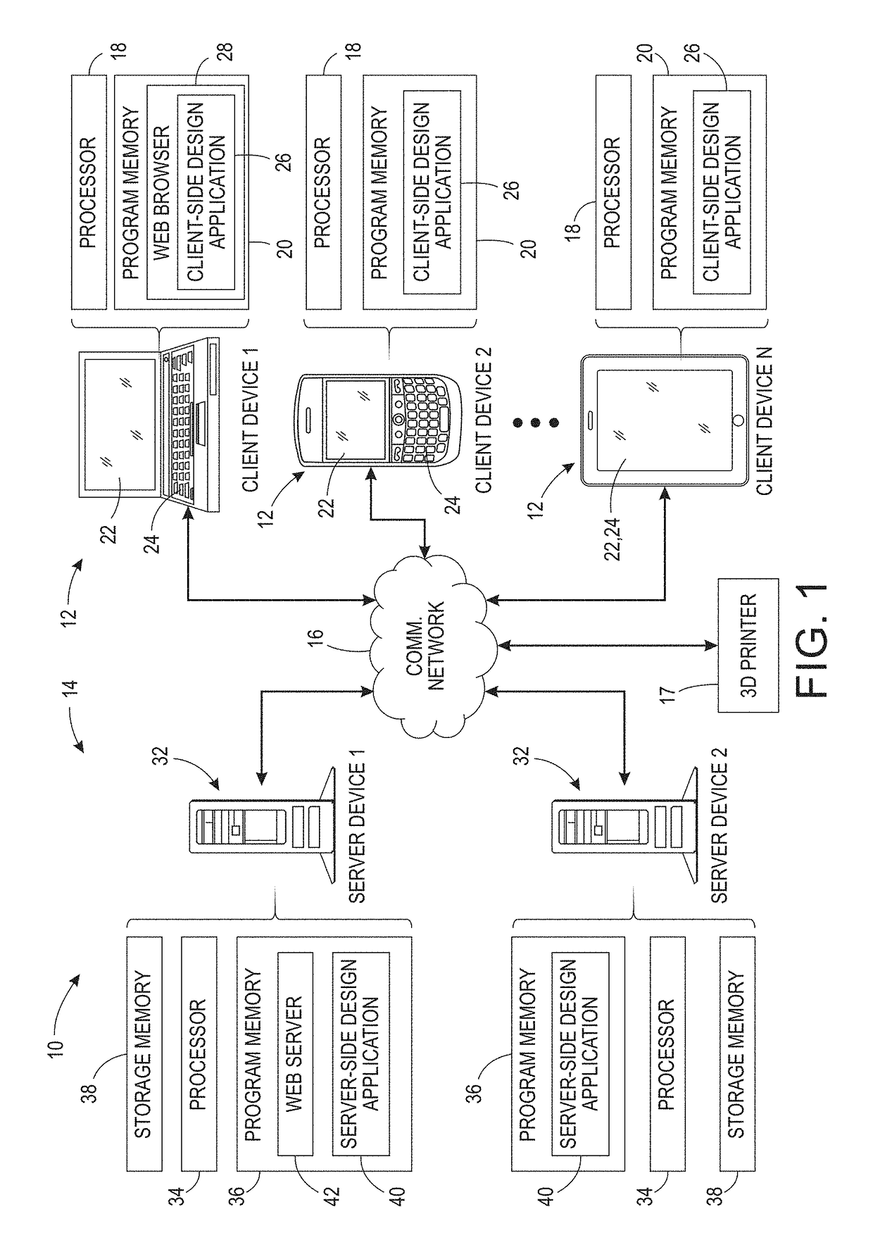 System for visualizing a three dimensional (3D) model as printed from a 3D printer