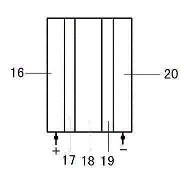 Efficient exchange membrane device for producing hydrogen by electrolyzing water