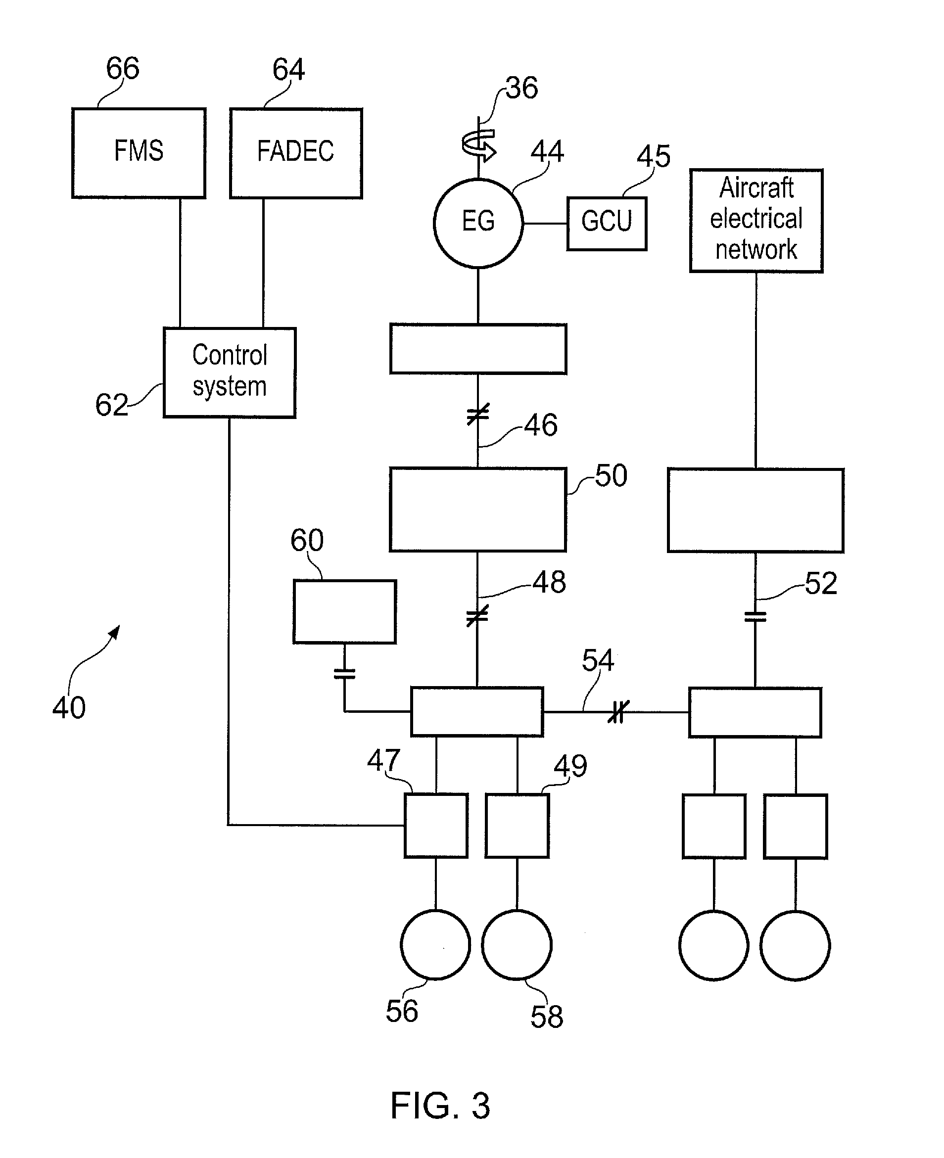 Aircraft electrical system operating method