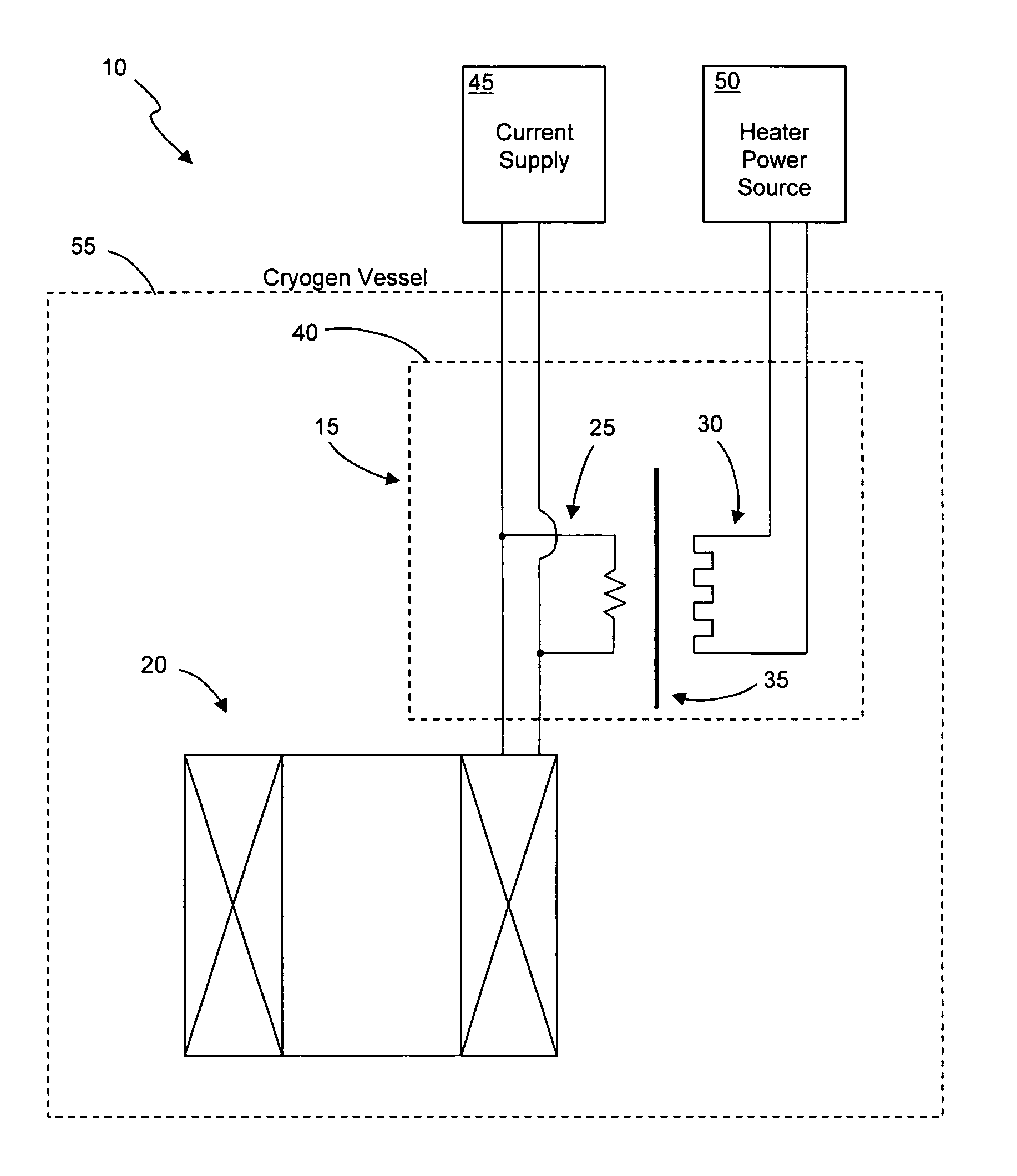 Superconducting quick switch