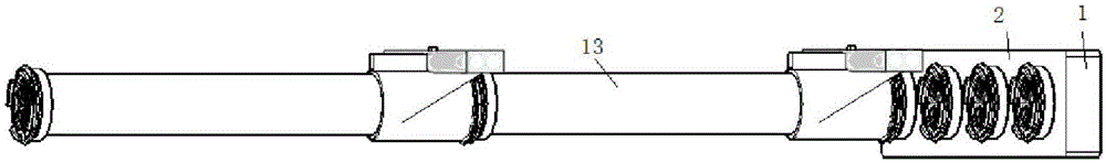 Air pipe unit joint structure