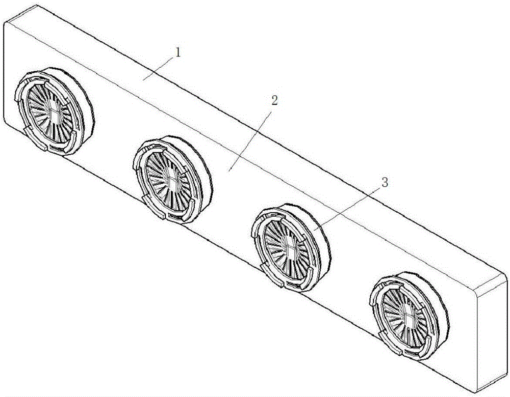 Air pipe unit joint structure