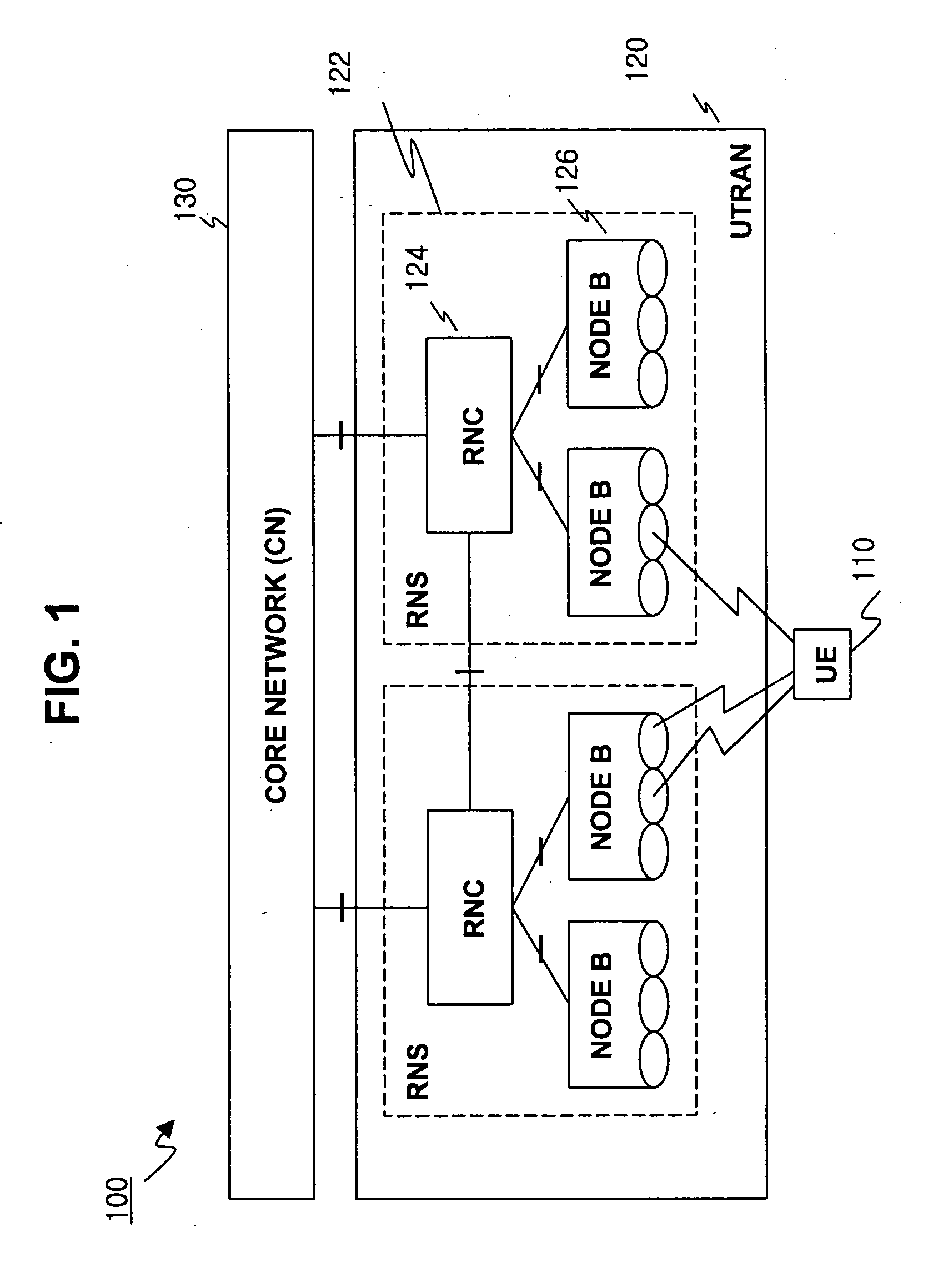 Paging technique to support point-to-multipoint (p-t-m) data transmissions