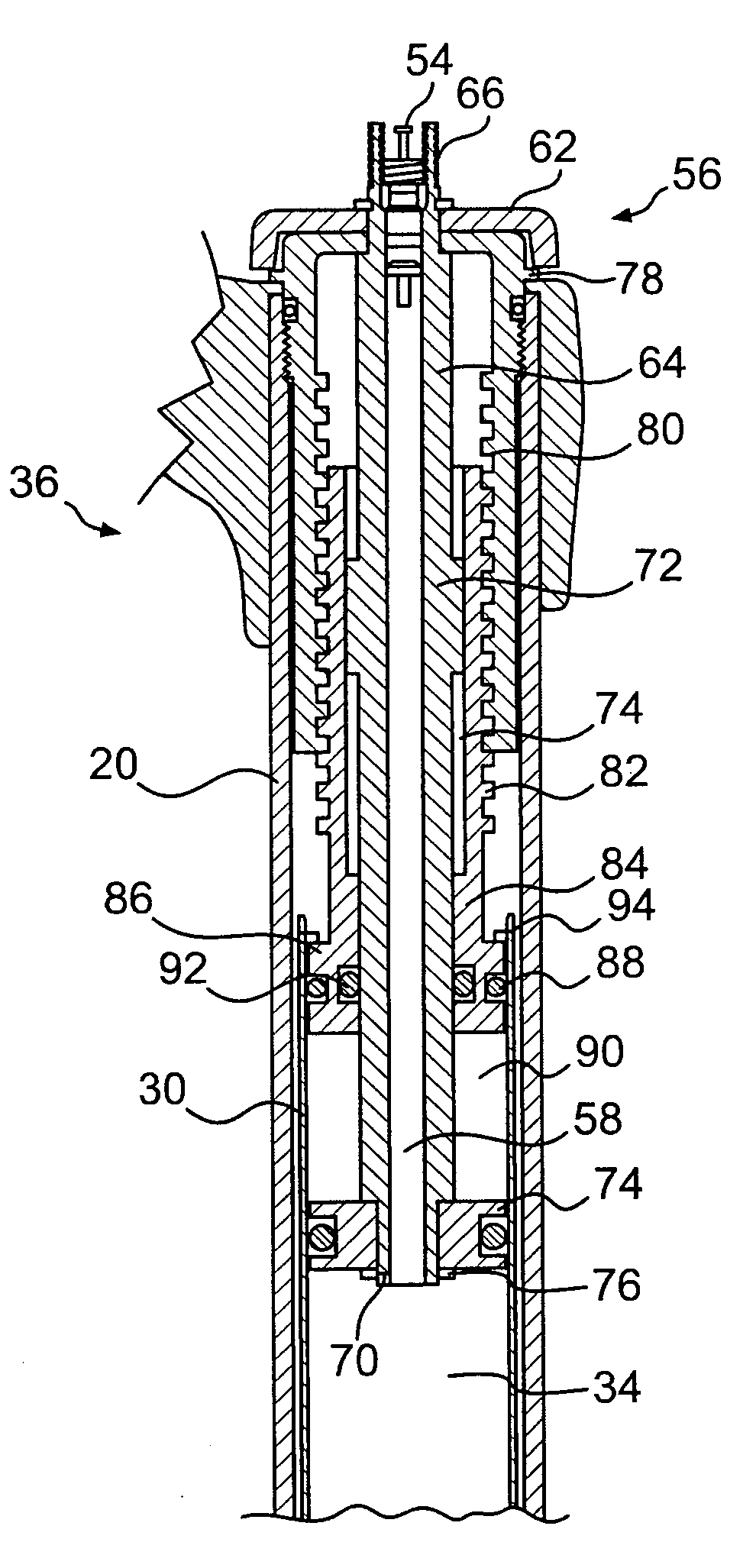 Adjustable gas spring suspension system