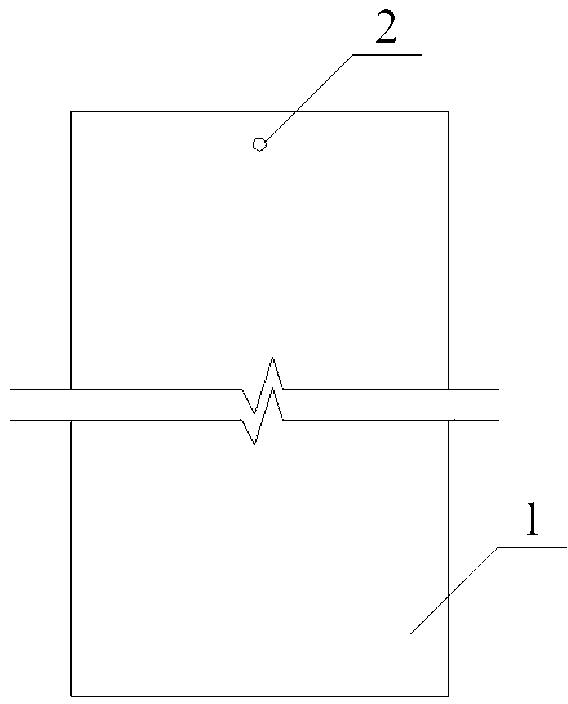 Underground diaphragm wall plate-type rigid joint and construction method thereof