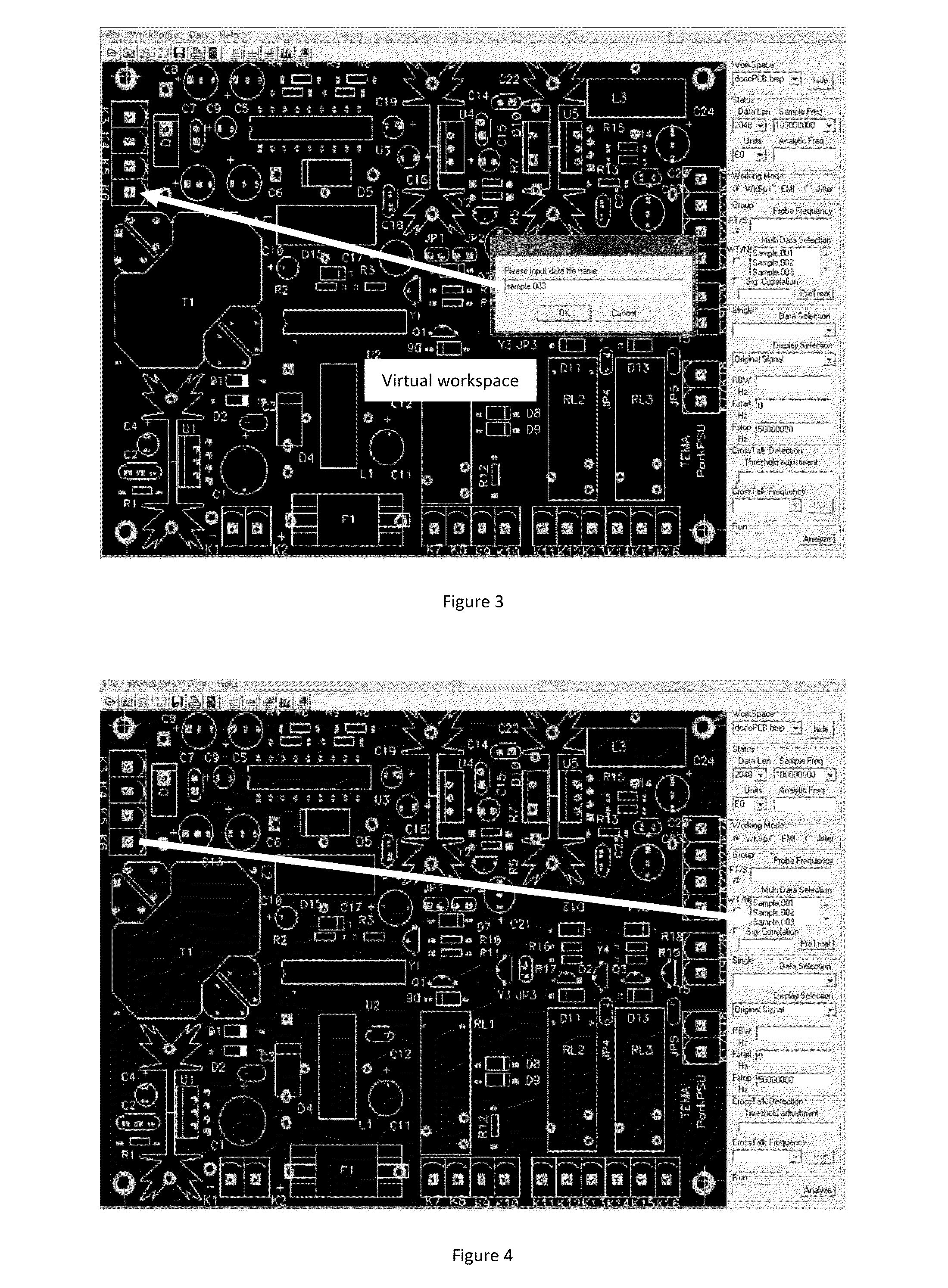 Method and system of virtual workspace linking data with location