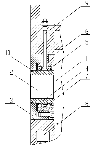 Roots blower wallboard