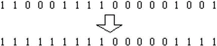 Automatic slant angle detecting method for scanned document image