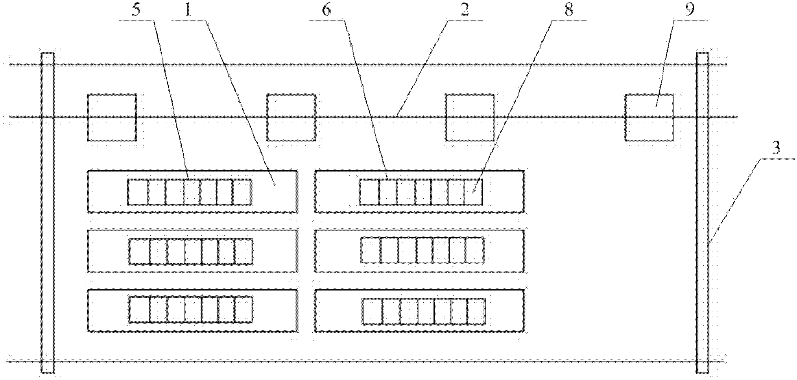 Construction method for splicing and erecting concrete precast beam sections