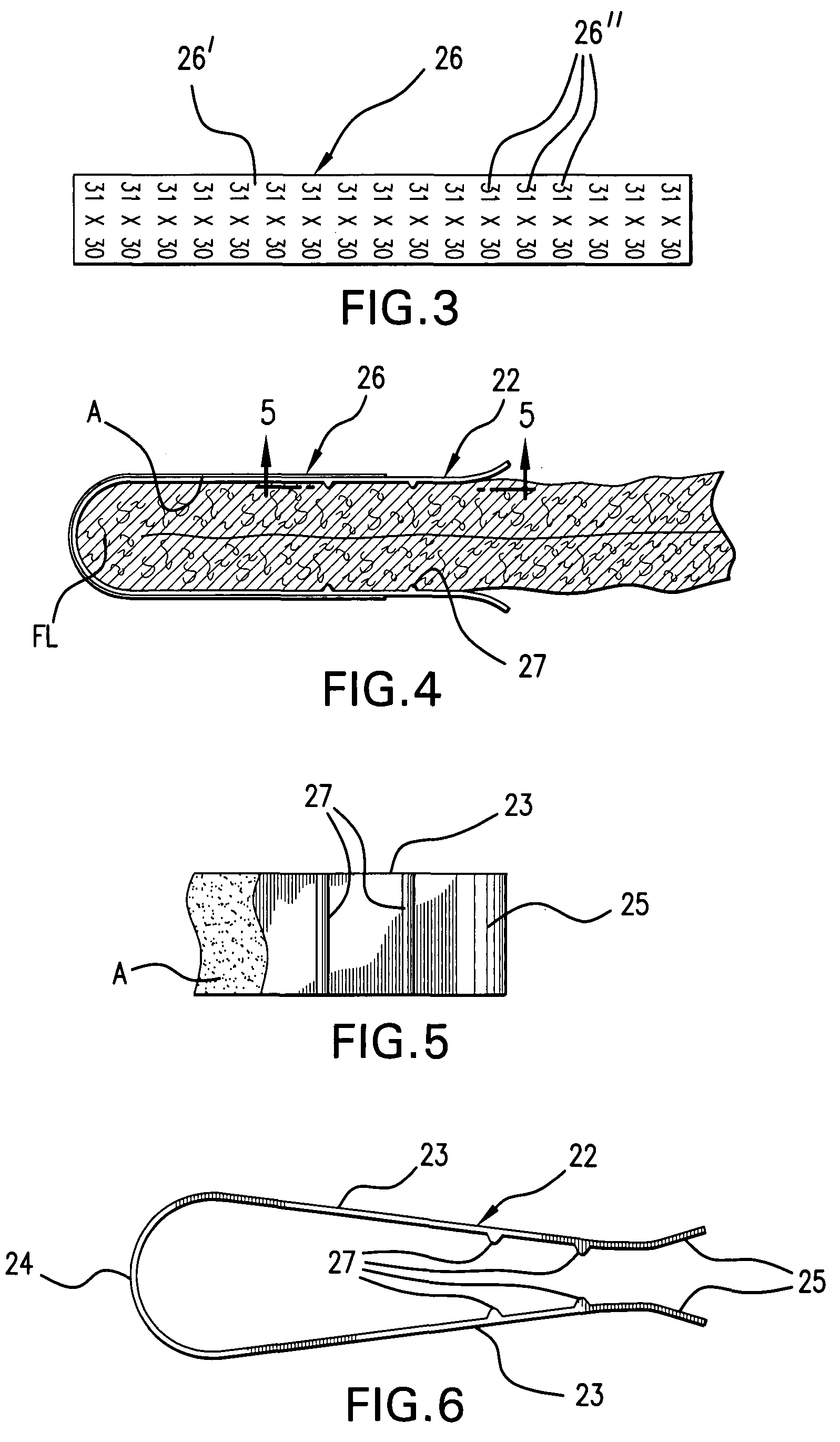 Garment marking clip and label strip