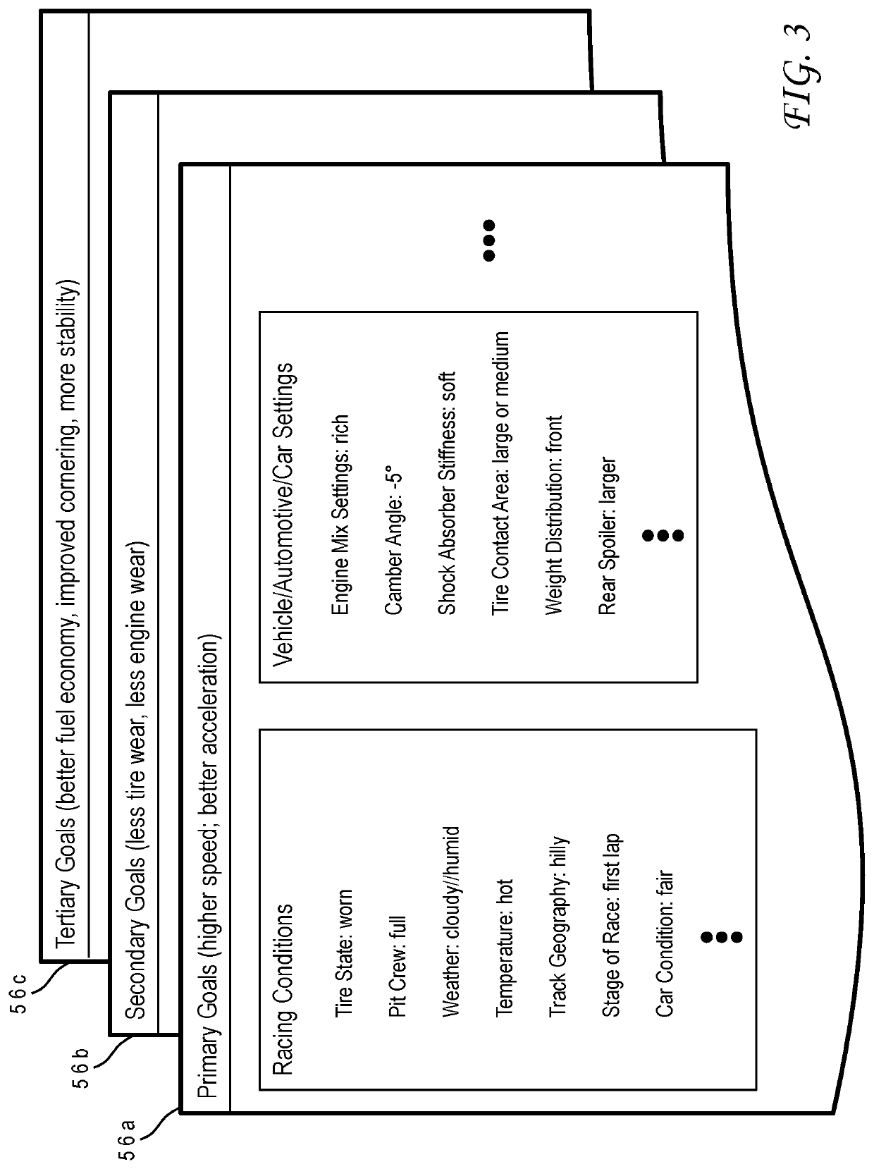 Creating pattern templates for engine mix settings